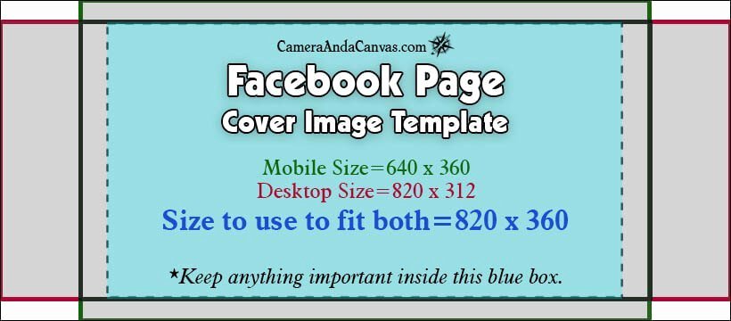 social media image sizes templates