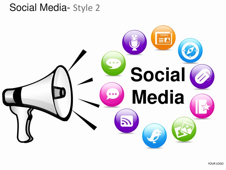 Social Media Style 2 Powerpoint Presentation Templates