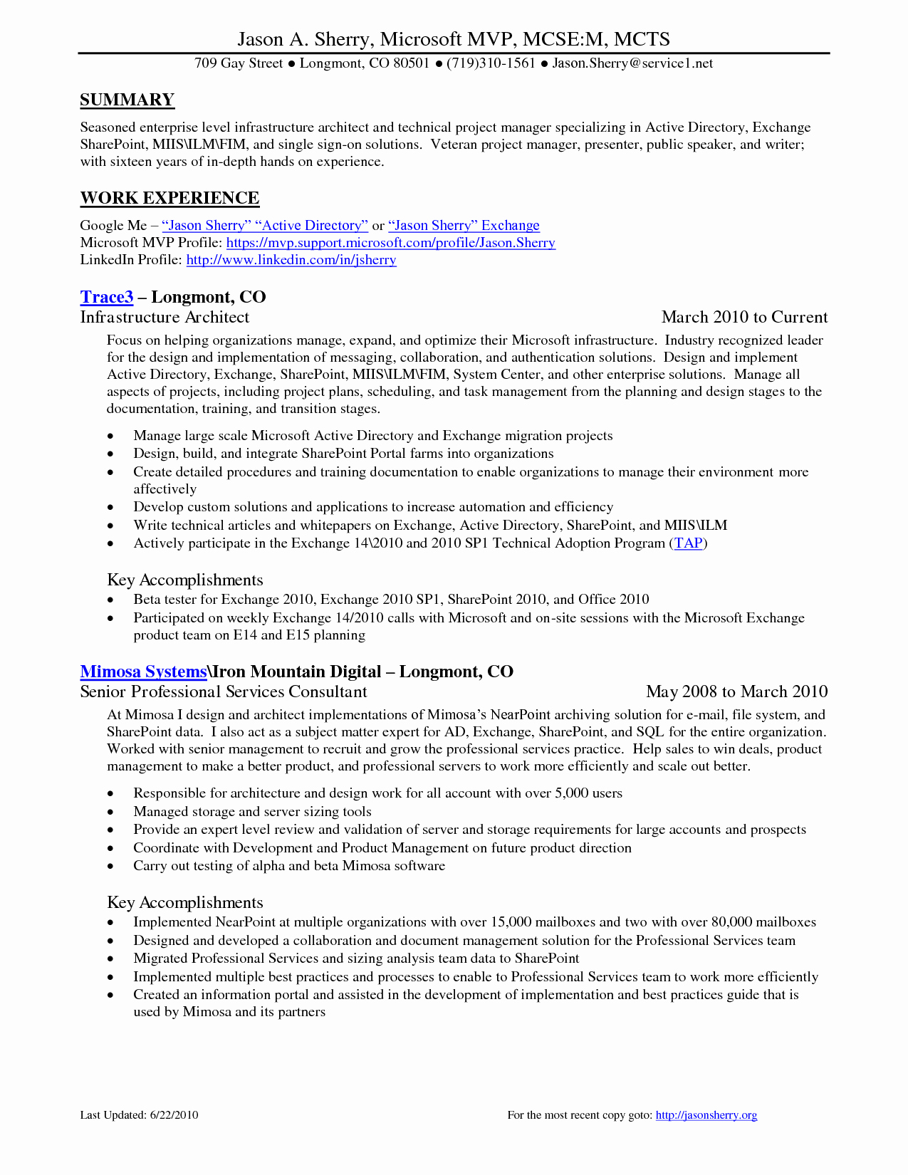 Software Project Manager Resume