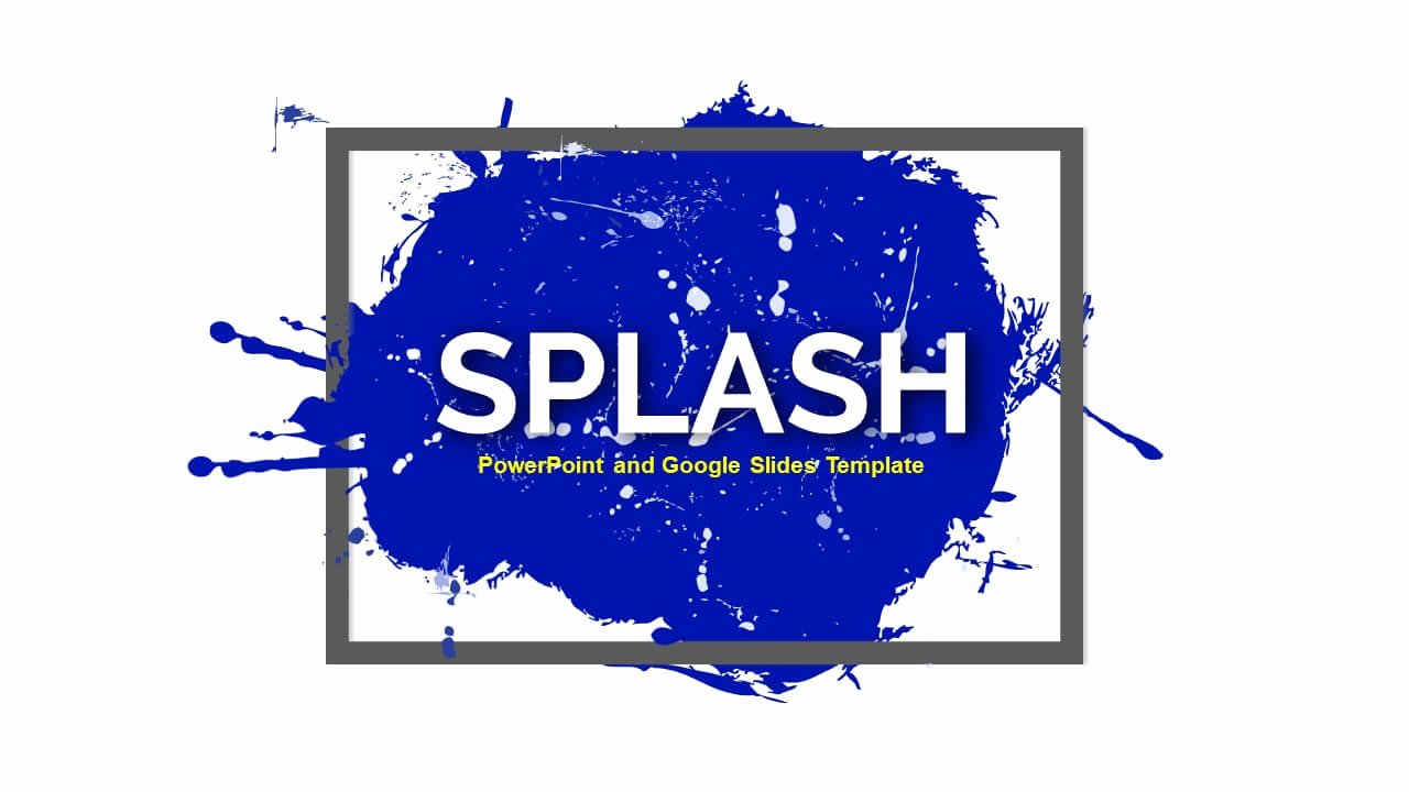 Splash Free Google Slides themes Powerpoint Templates