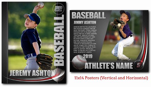 sports card template photoshop