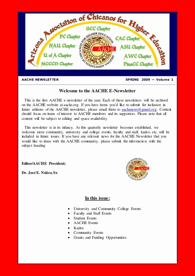 spring 2009 free newsletter template 1