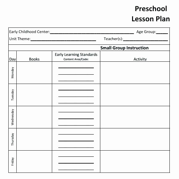 Standards Based Lesson Plan Template – Project Based
