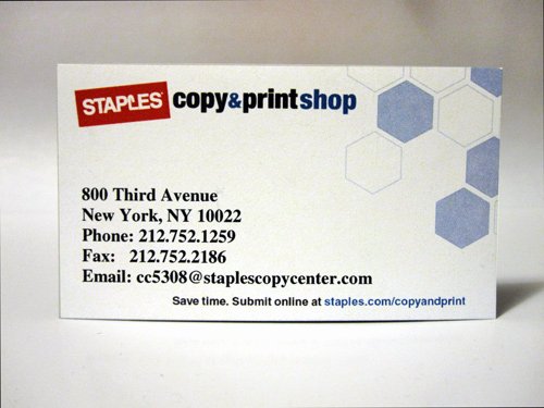 Staples Business Card Staples Business Cards Templates