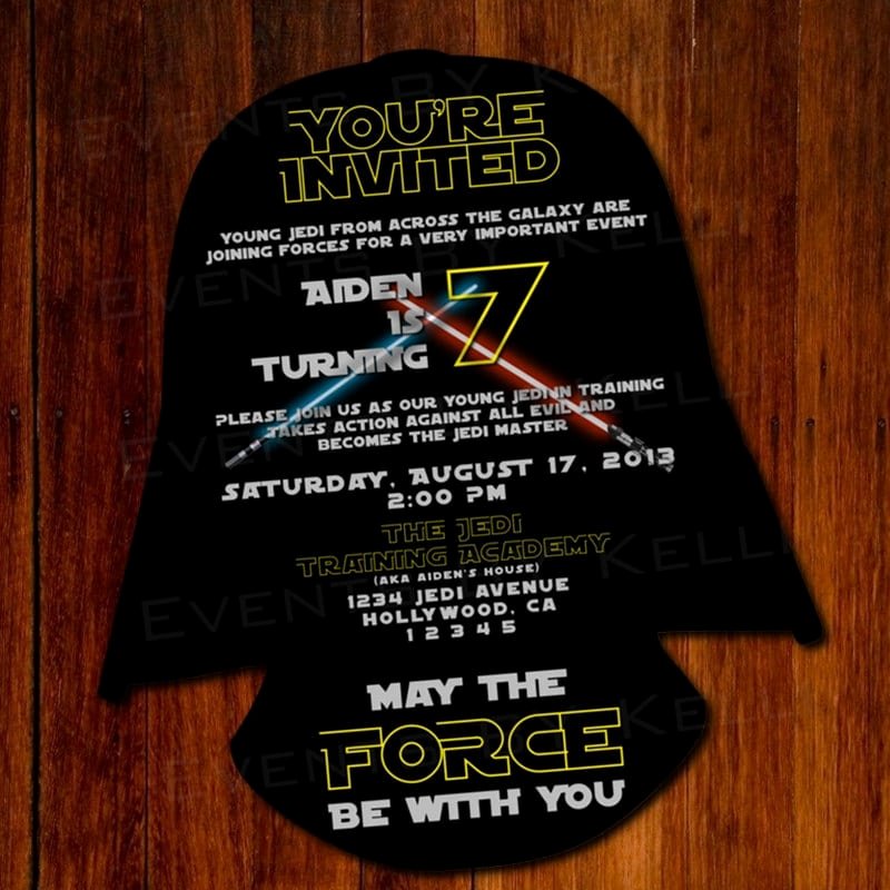 Star Wars Invitation Template