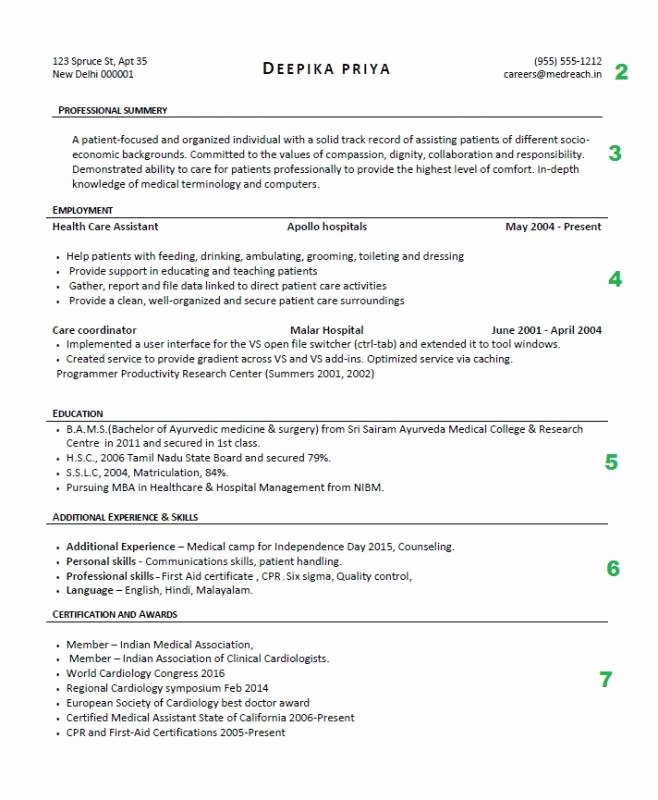 steps to writing a resume