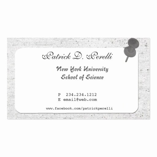 Student Business Cards
