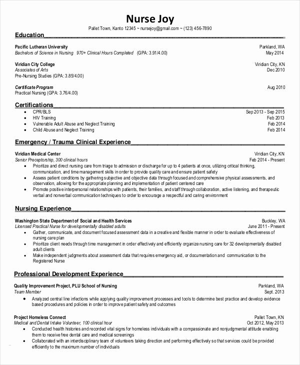 Student Resume Sample Pdf Best Resume Collection