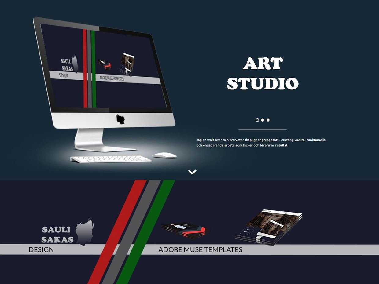 Studio S S Adobe Muse Template