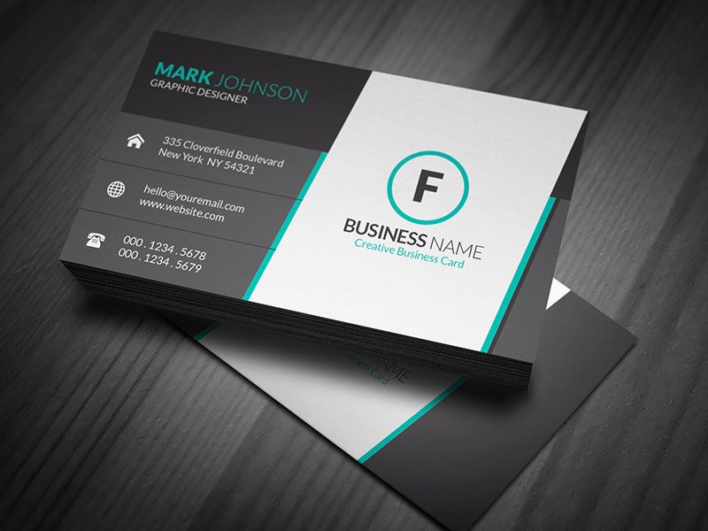 stunning corporate business card template