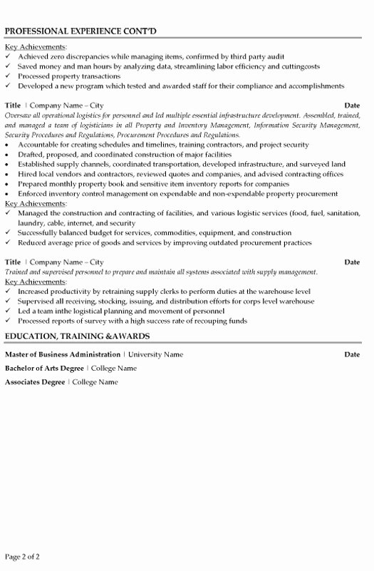 Supply Chain Manager Sample Resume thesis Pleted Web