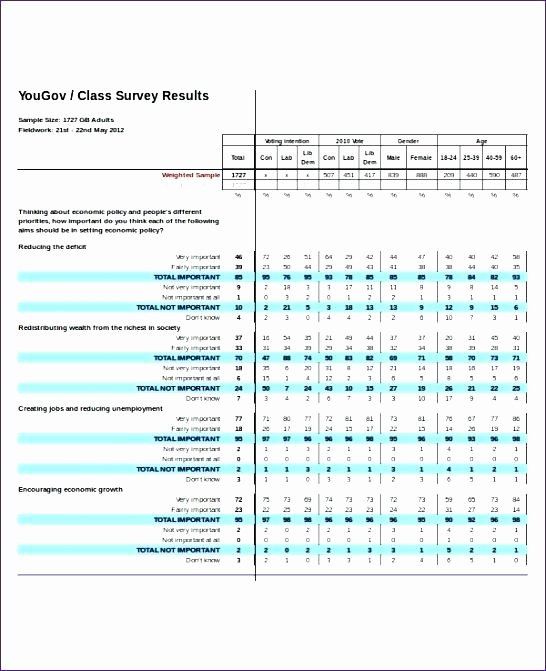 Survey Results Excel Template Templates Collections