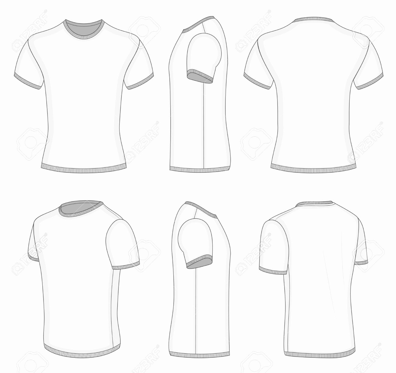 T Shirt Sleeve Template Beautiful Template Design Ideas