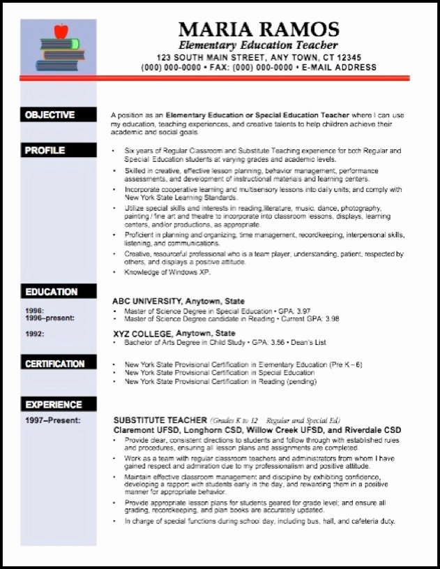 teaching resume objective education resume template word teacher teacher resume template 2016