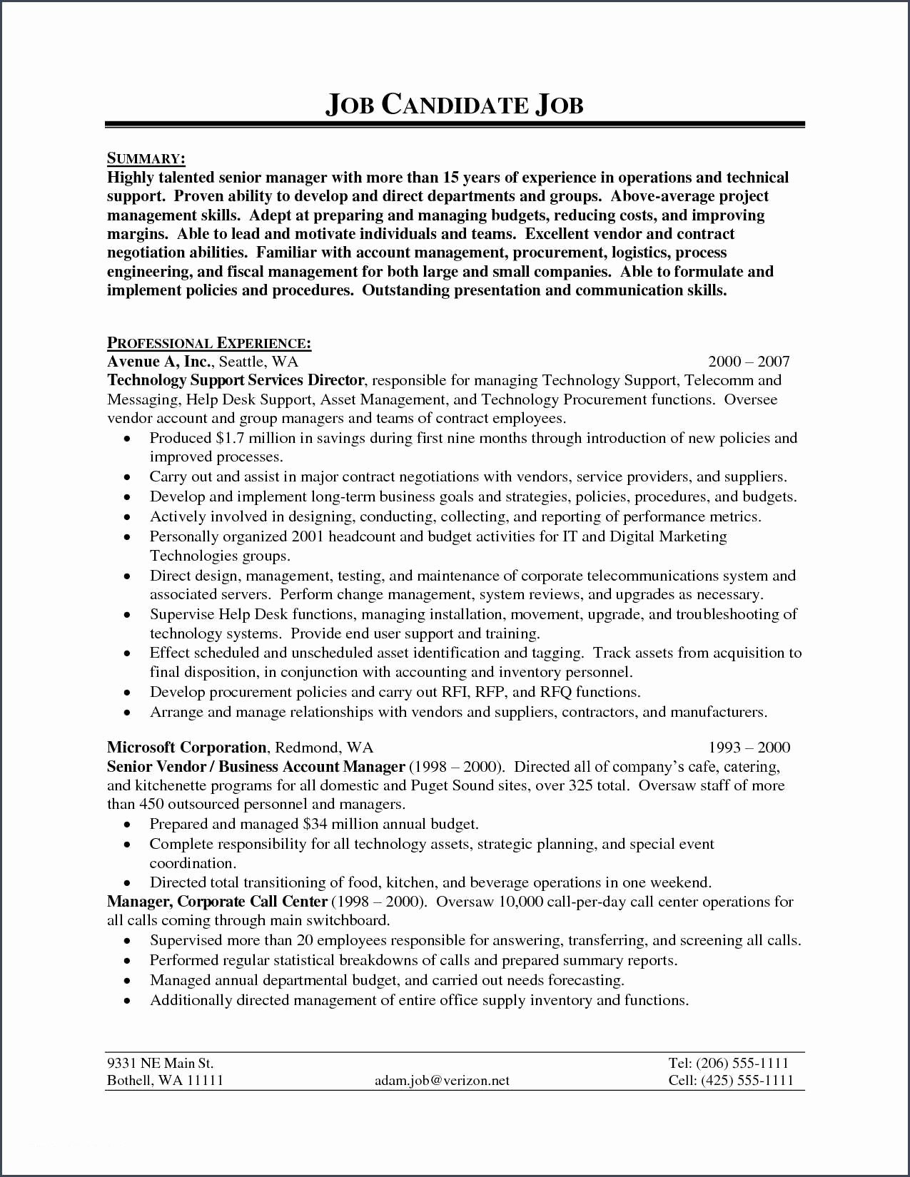 Technical Resume Template and Technical Resume Examples