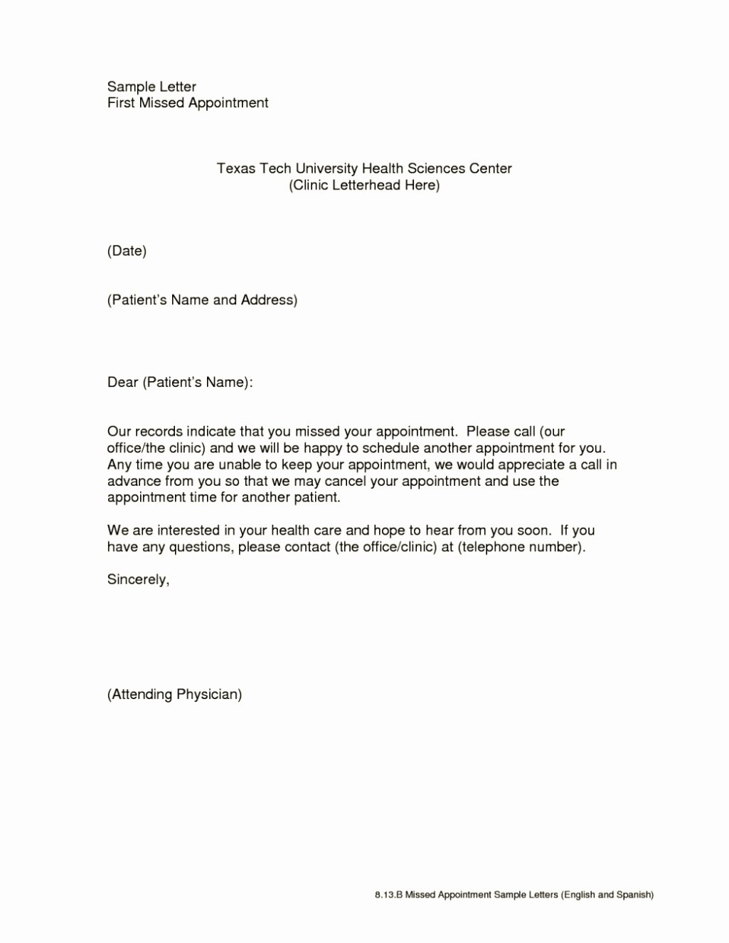 Template Appointment Letter Templates