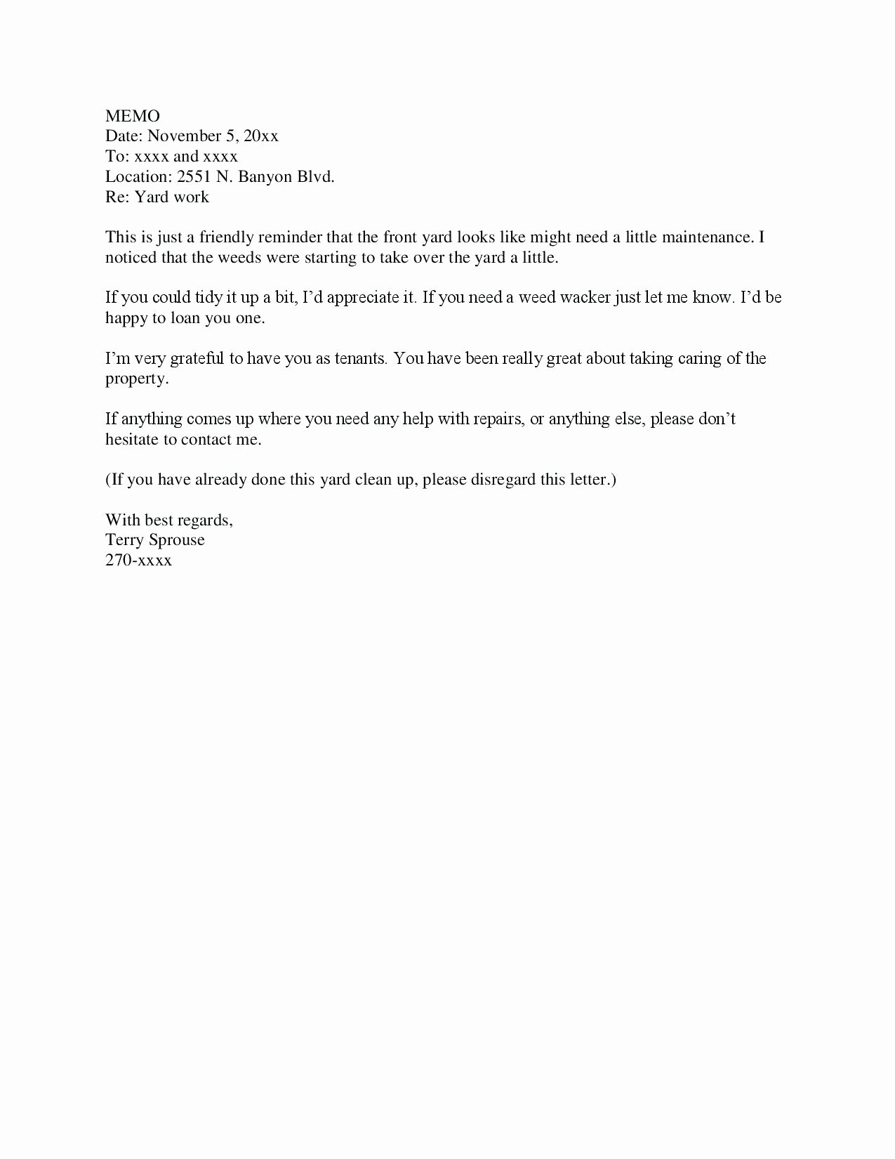 Template Appointment Reminder Letter Template