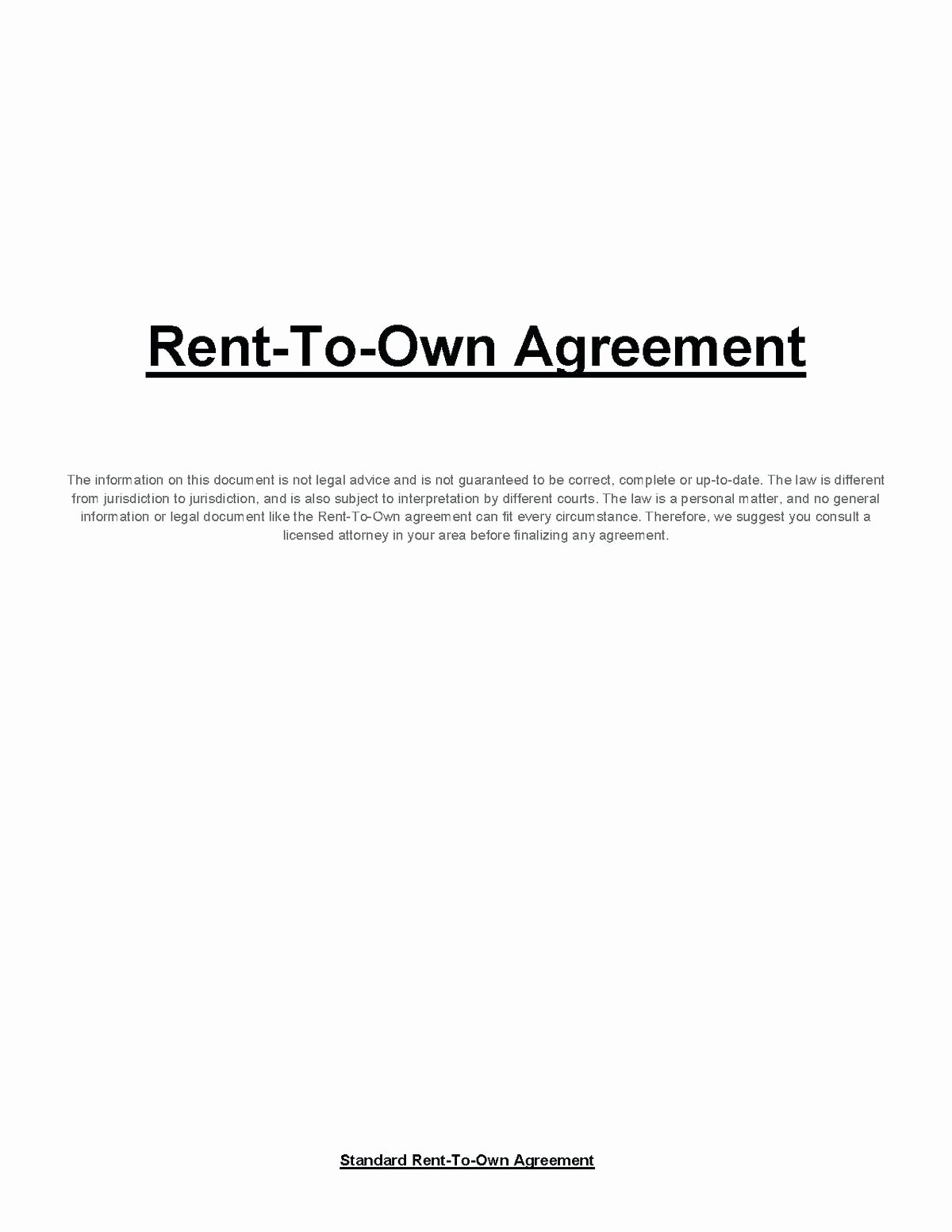 Template Equipment Purchase Agreement Template
