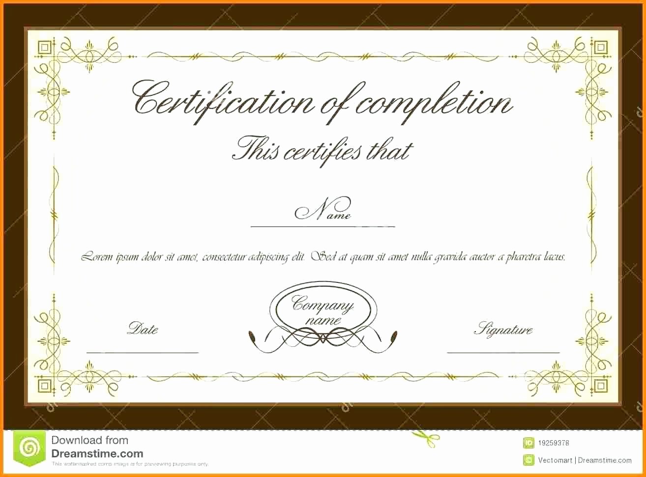Template Ged Certificate Template