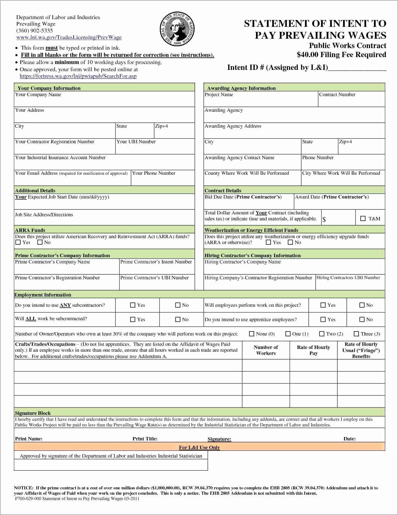 Printable Lawn Care Proposal