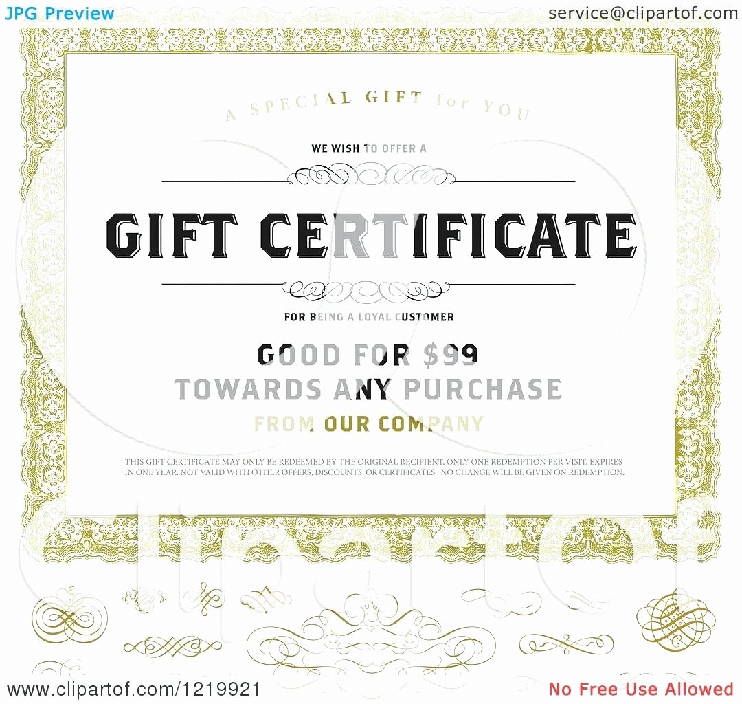 Template Shopping Spree Certificate Template