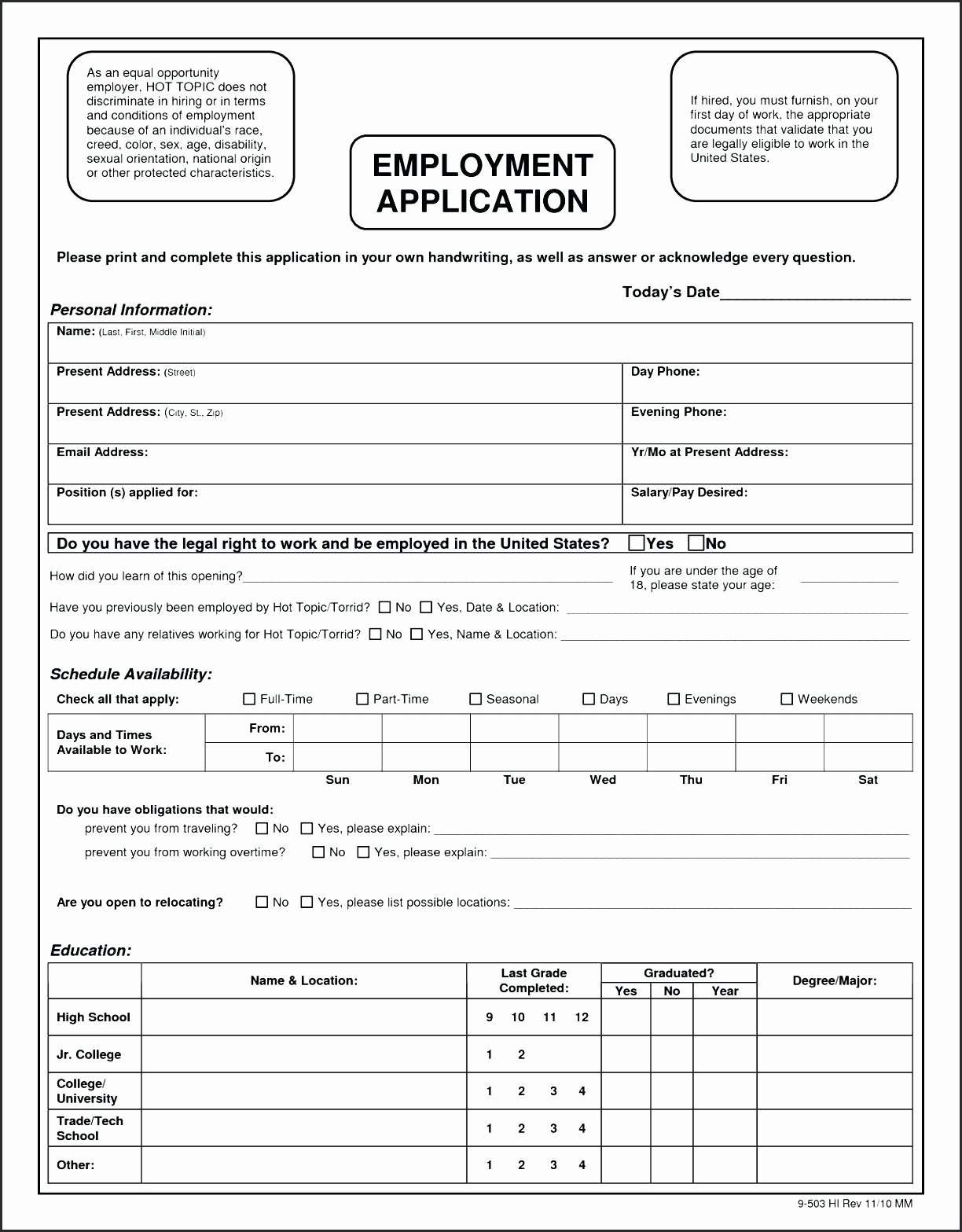 Standard Job Application Template Letter Example Template 6665