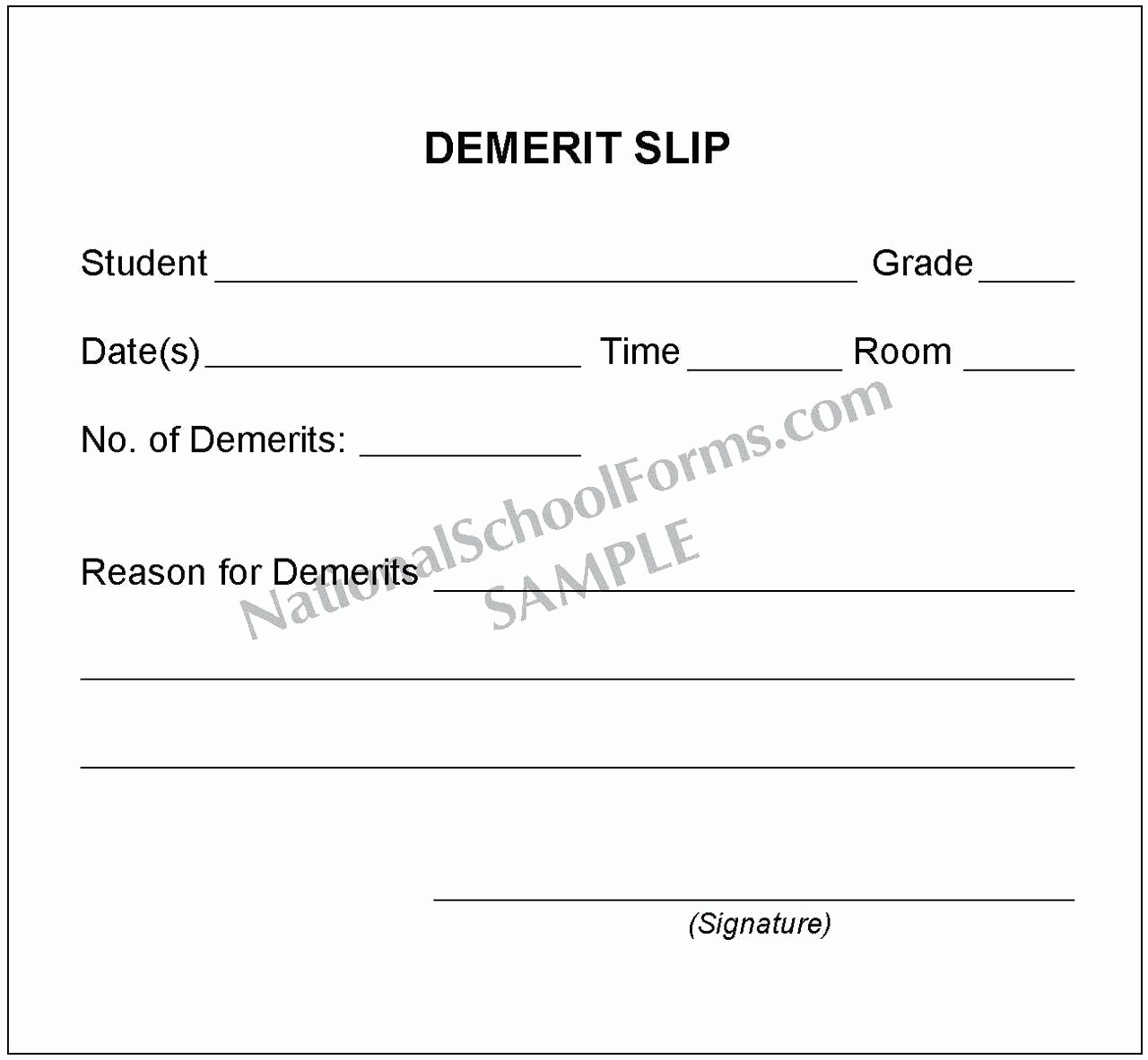 tardy slip template printable employee write up form work