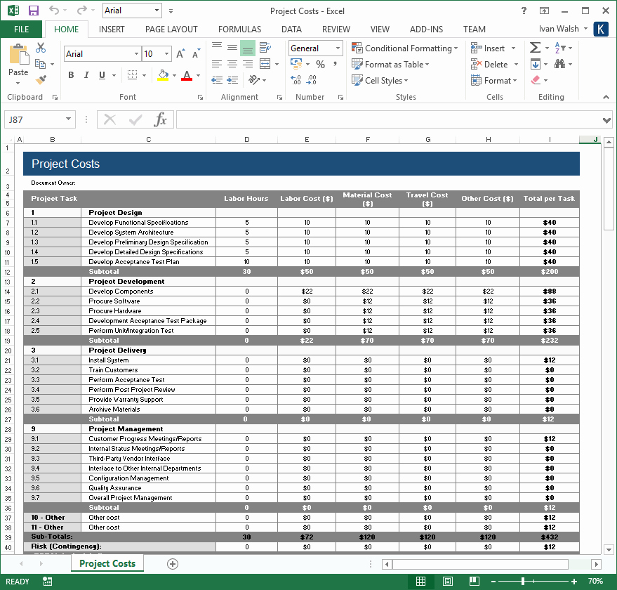 Test Plan – Download Ms Word &amp; Excel Template