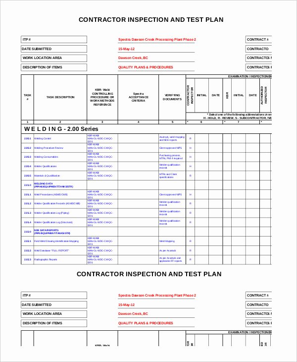 Test Plan Template 11 Free Word Pdf Documents Download