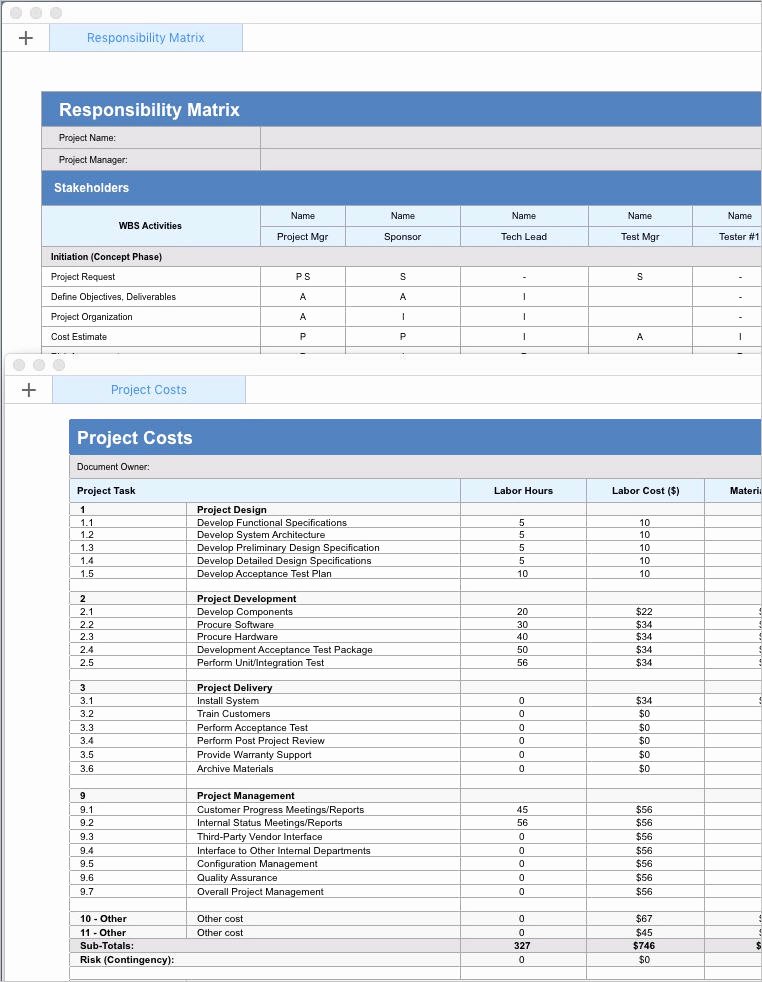 Test Plan Template Apple Iwork Pages and Numbers