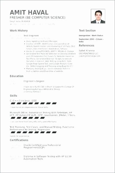 Testing Resume Sample Sample Resume for software Tester