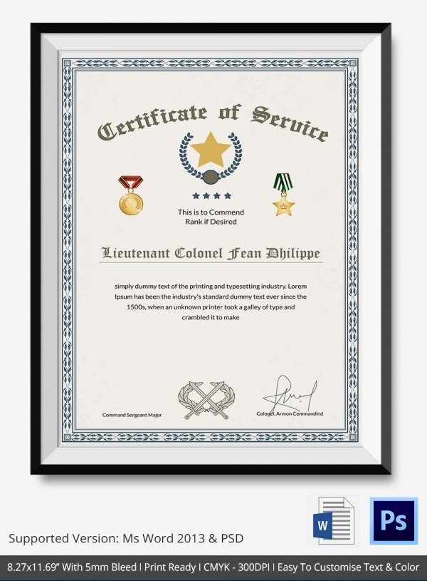 Thank You Certificate Template 10 Free Pdf Psd Vector