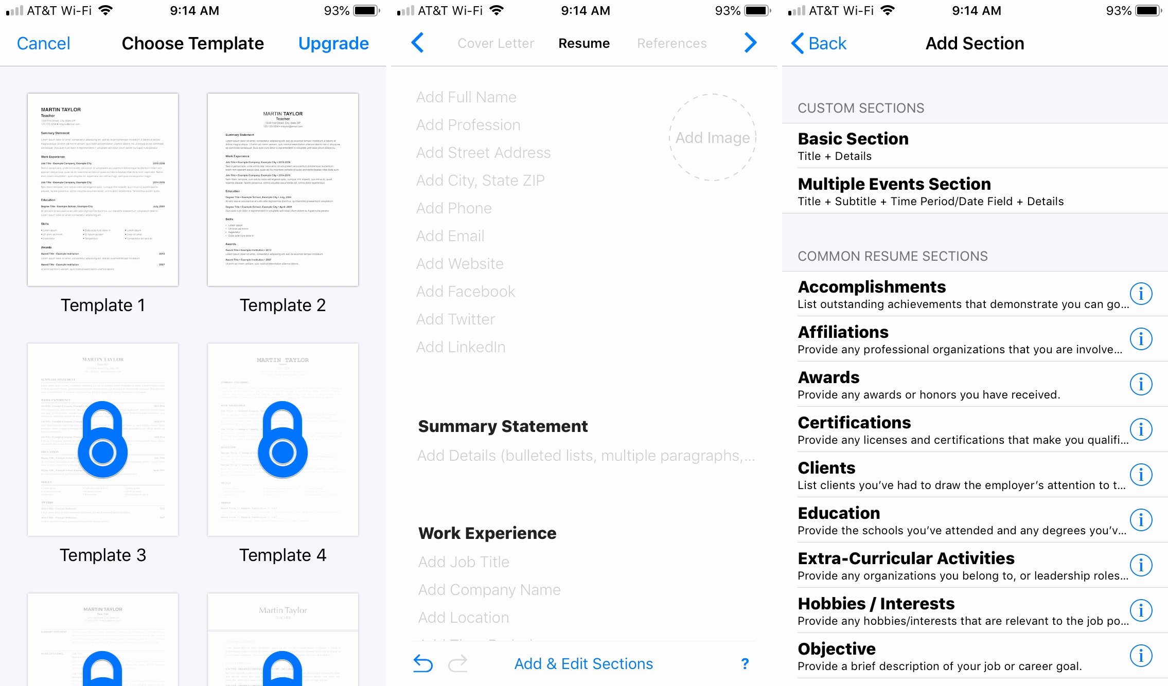 The Best Apps for Creating Resumes On iPhone and Ipad