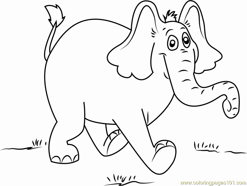 The Horton Characters Coloring Pages Coloring Pages