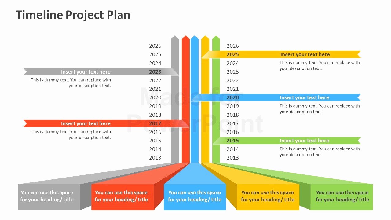 Timeline Project Plan Powerpoint Template