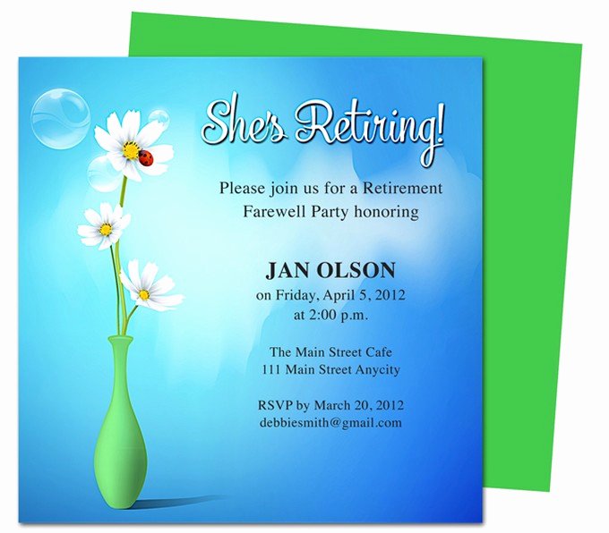 Tips How to Create Appealing Retirement Party Invitations