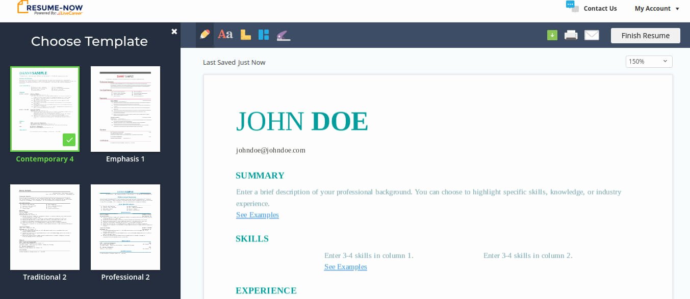 Top 10 Free Resume Builder Line Reviews Jobscan Blog