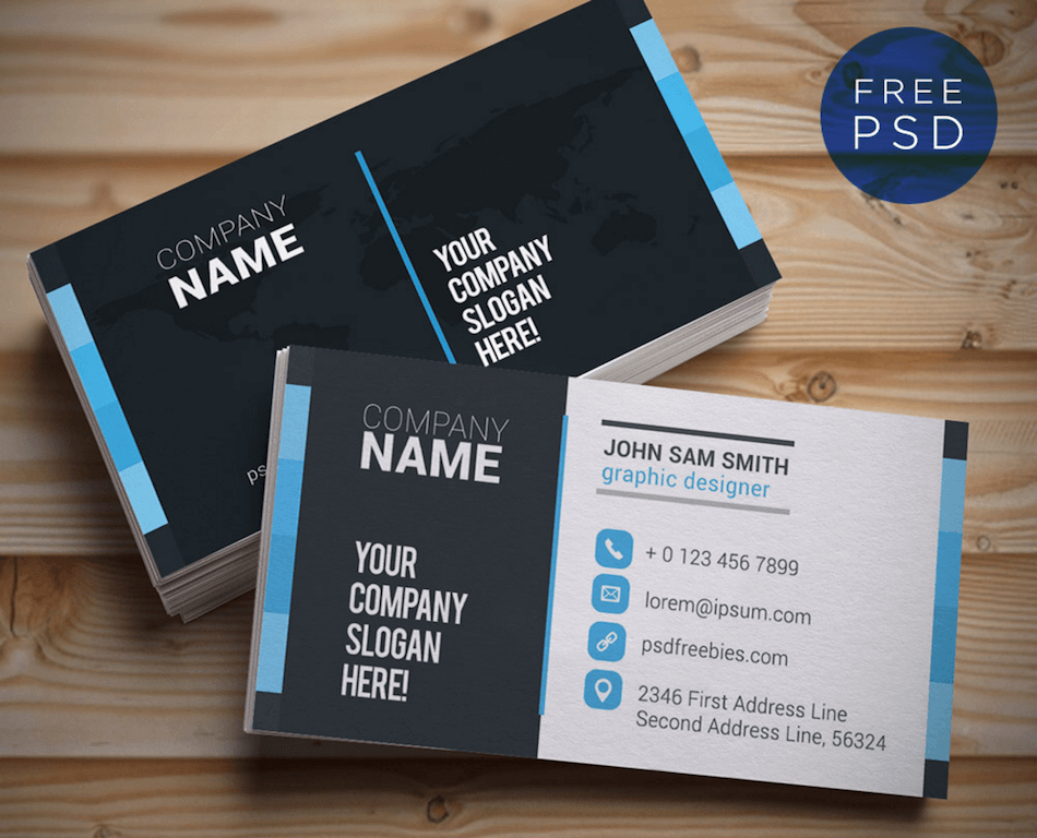 Top 18 Free Business Card Psd Mockup Templates In 2018