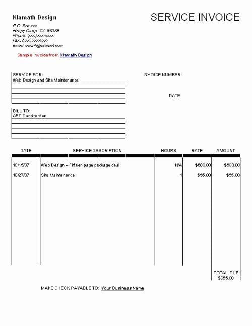 Top 5 Resources to Get Free Service Invoice Templates