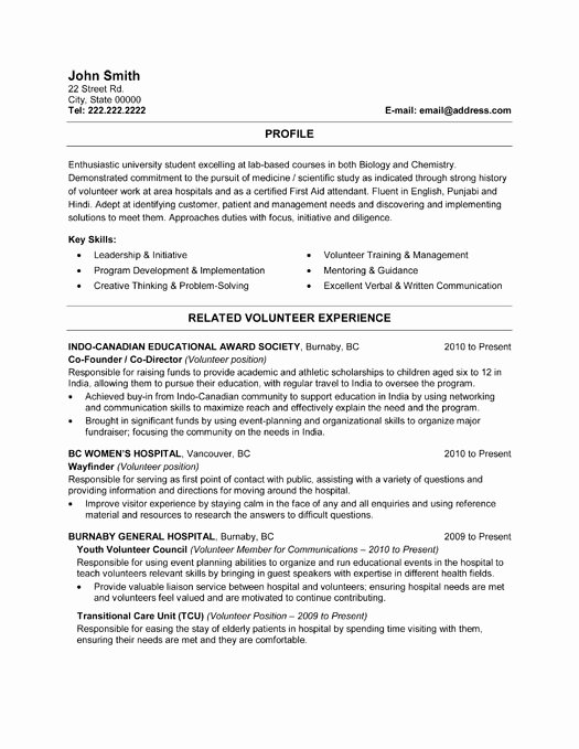medical resume samples