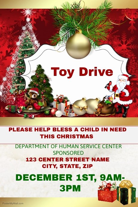 Toy Drive Template