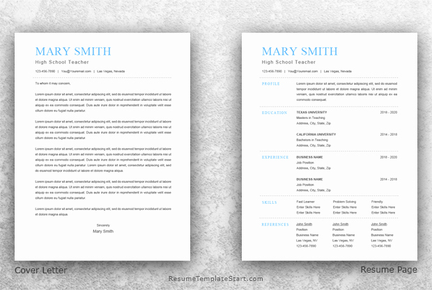 Traditional Resume Template Word Resume Template Start