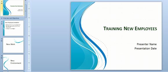 training new employees powerpoint template