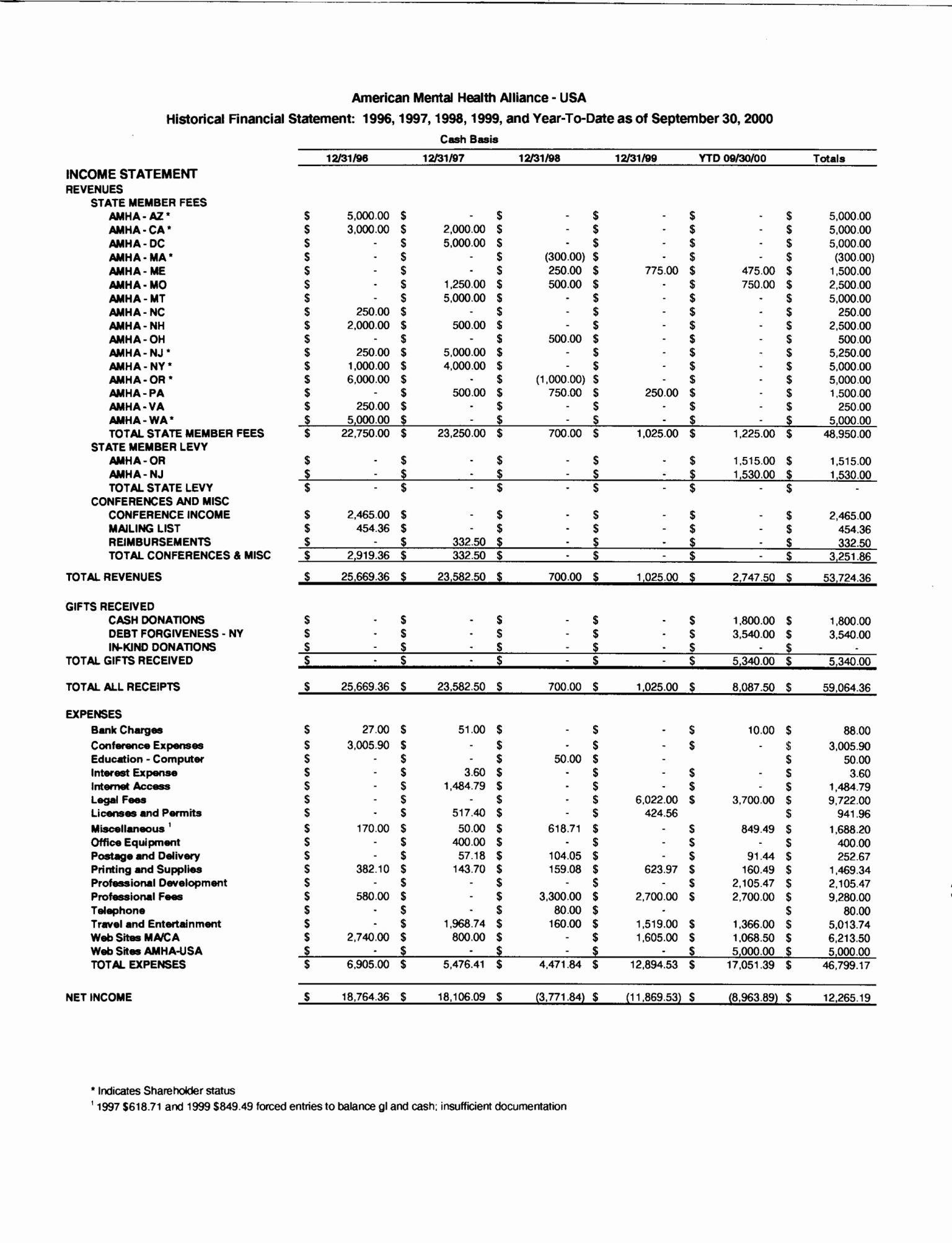 Non Profit Treasurer Report Template