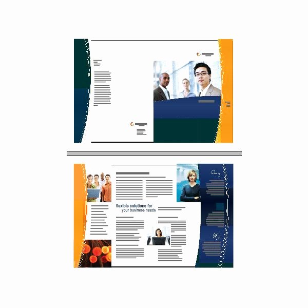 tri fold brochure template indesign free