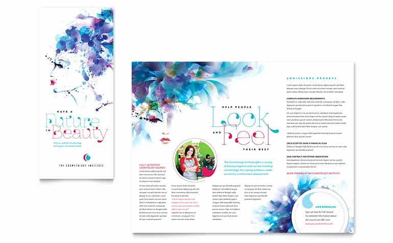 tri fold brochure template microsoft word