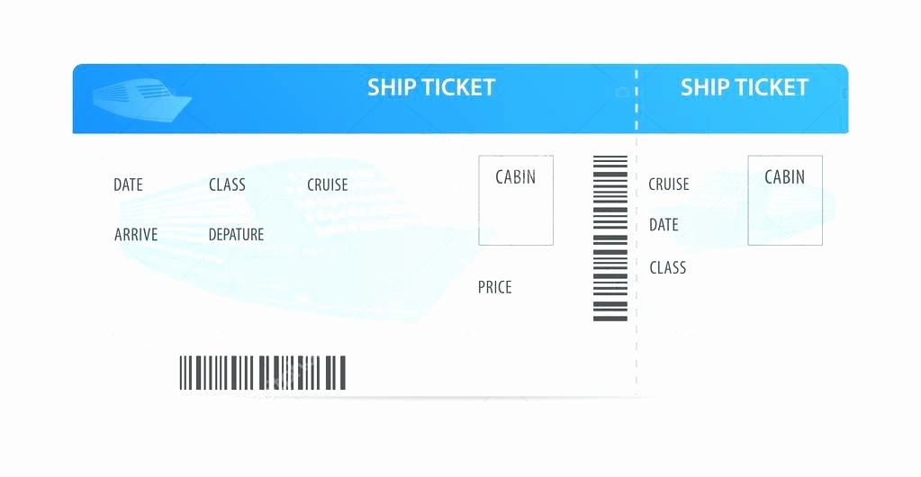 Trip Ticket Template Plane Google Docs Parking Tickets