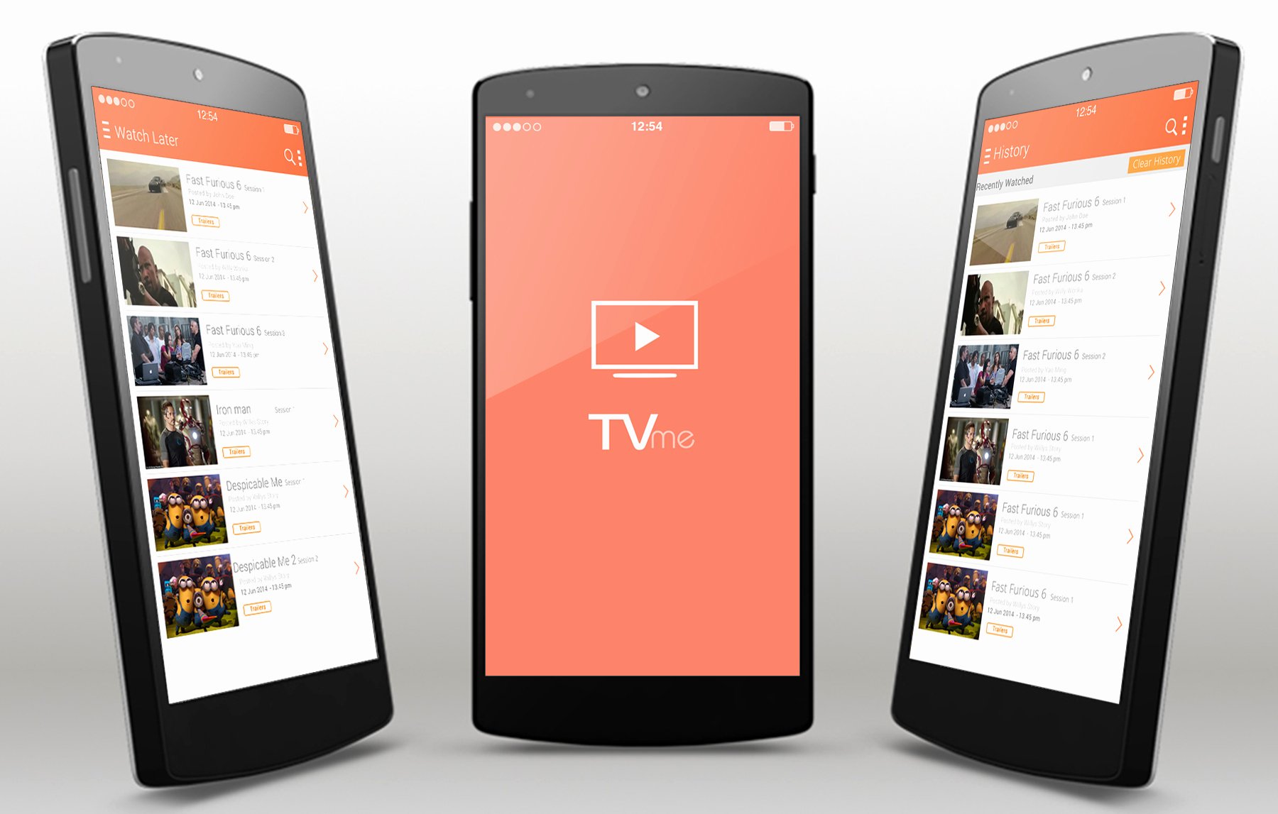 Tvme Vodcast android App Template.