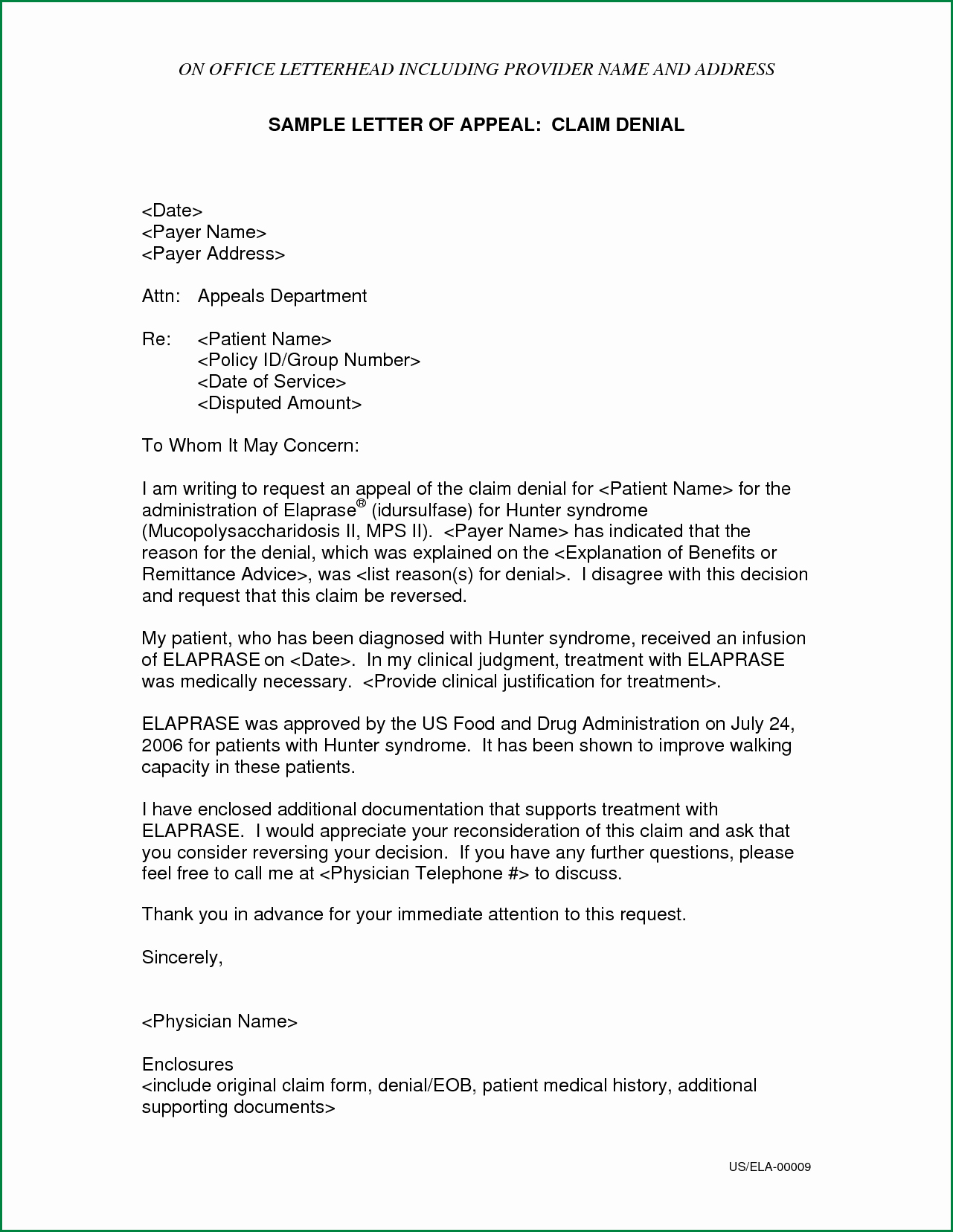 Unemployment Denial Appeal Letter Sample