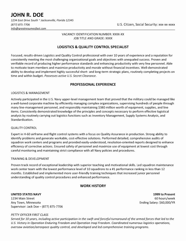international resume format for usa jobs